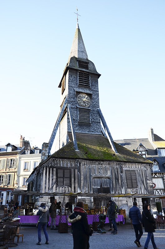 campanile della chiesa di Santa Caterina a honfleur