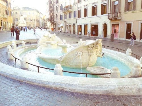 barcaccia piazza navona bernini