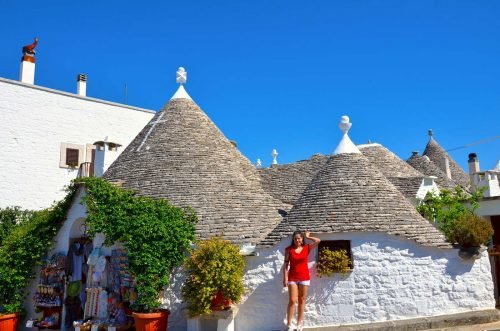 elisa nei trulli di alberobello